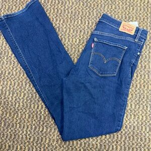 Levi’s 515 Bootcut Jeans Women’s Size 31 Dark Wash Mid Rise